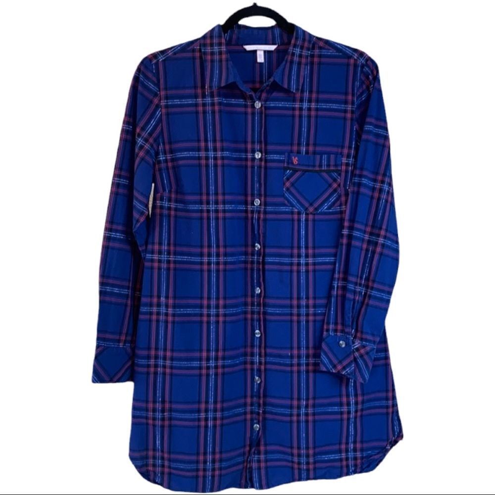 Victoria’s Secret Long Sleeved Button Up Blouse Size Medium